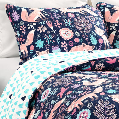 Lush Decor Pixie Fox 4-piece Quilt Set