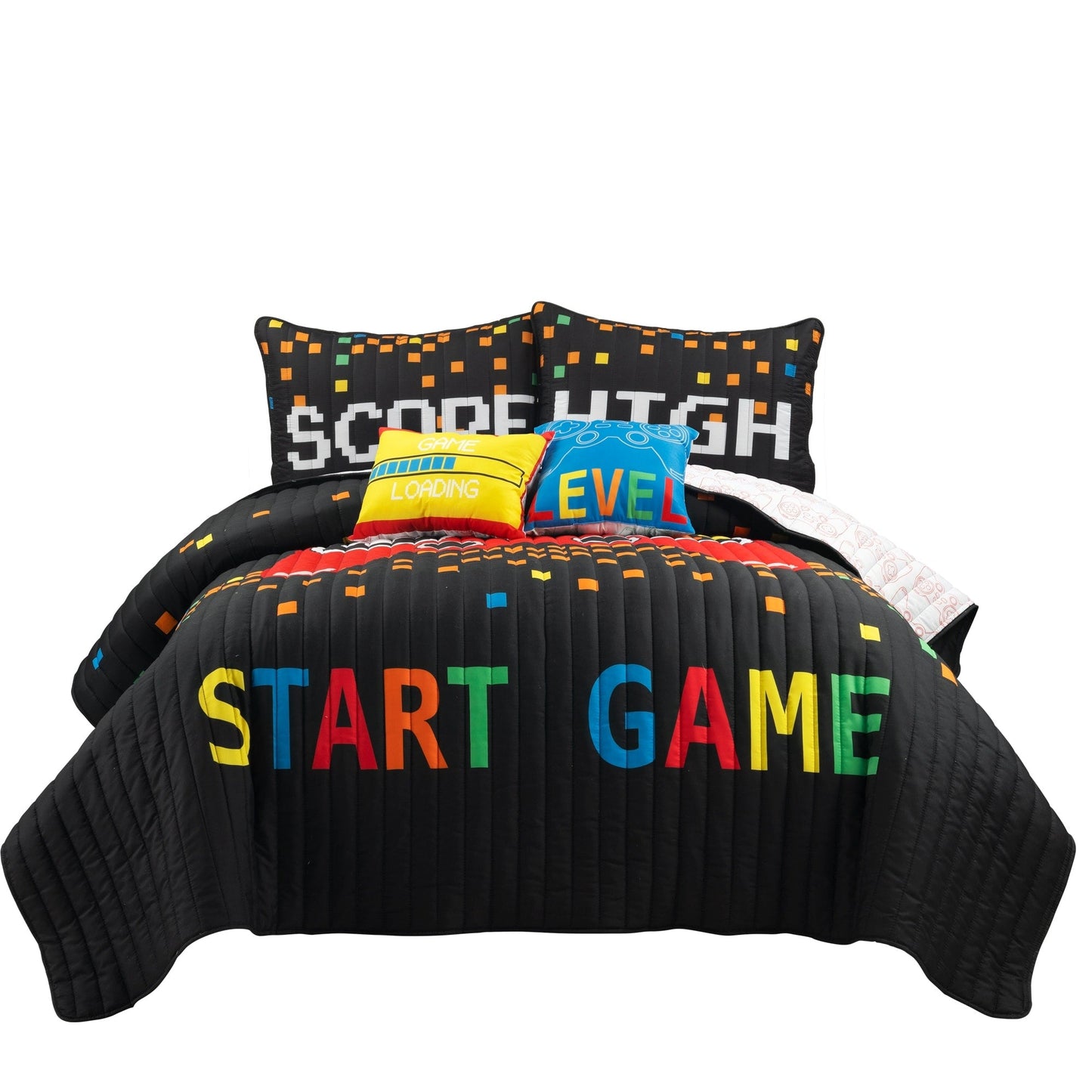 Lush Decor Video Games Kids 5-piece Quilt Set