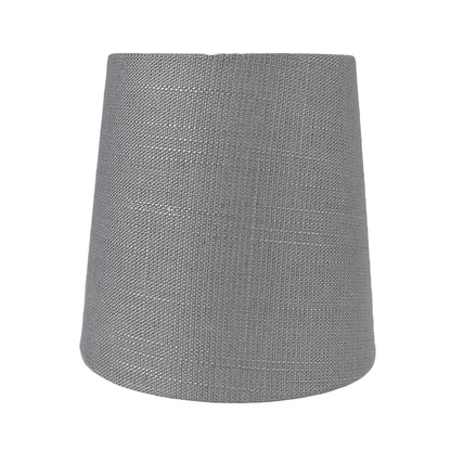MERIVILLE Linen Clip On Chandelier Lamp Shades, 4-inch by 5-inch by 5-inch