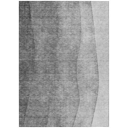 Machine Washable Indoor/ Outdoor Chantille Contemporary Ombre Rug