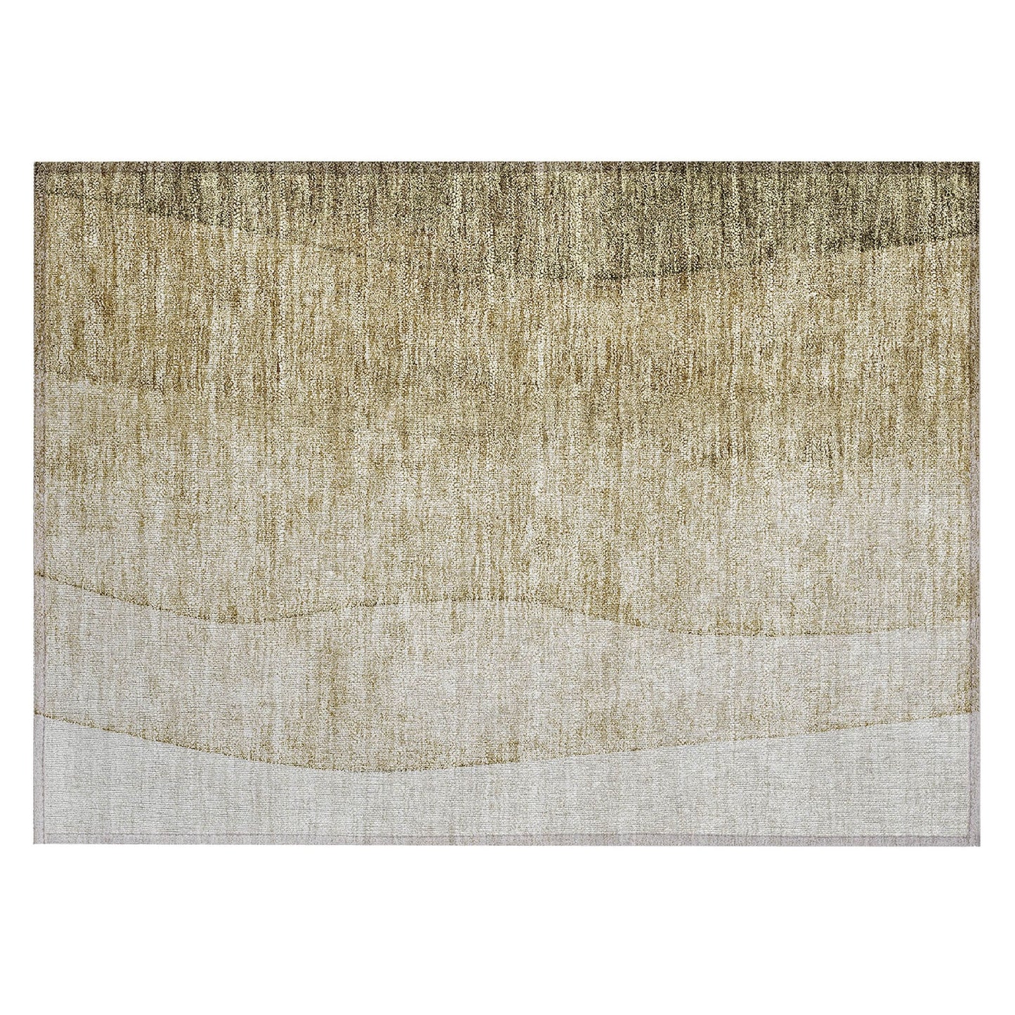 Machine Washable Indoor/ Outdoor Chantille Contemporary Ombre Rug