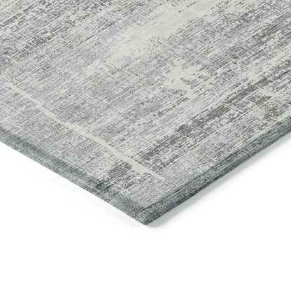 Machine Washable Indoor/ Outdoor Chantille Ombre Solid Rug