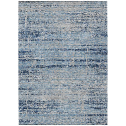 Machine Washable Indoor/ Outdoor Chantille Ombre Solid Rug