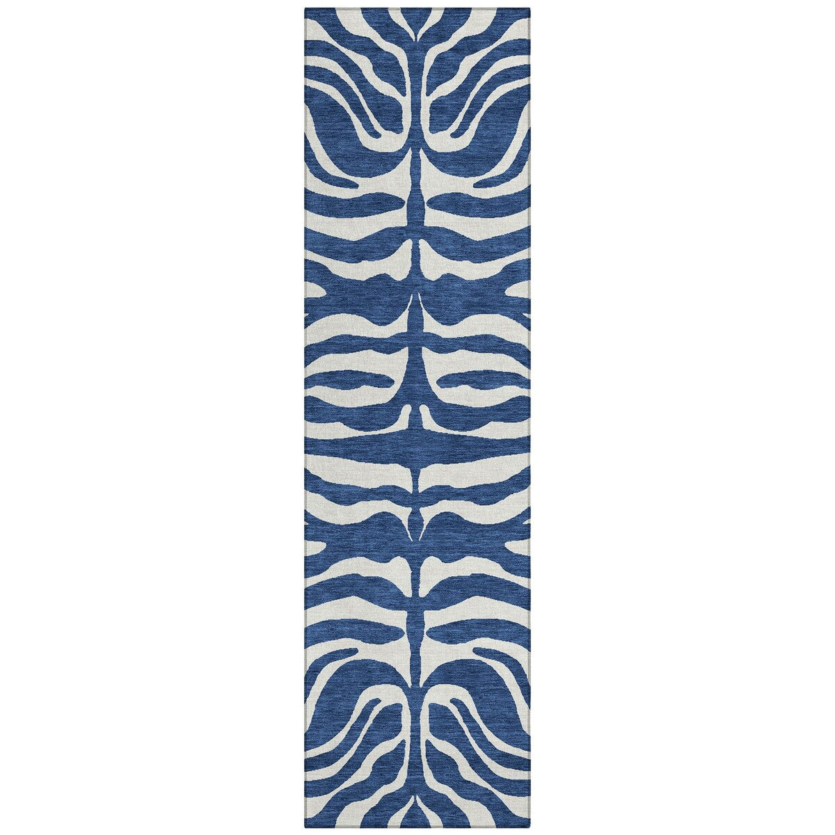 Machine Washable Indoor/ Outdoor Modern Animal Print Chantille Rug