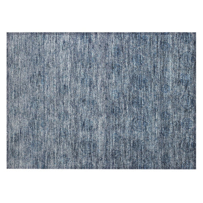 Machine Washable Indoor/ Outdoor Ombre Damask Chantille Rug