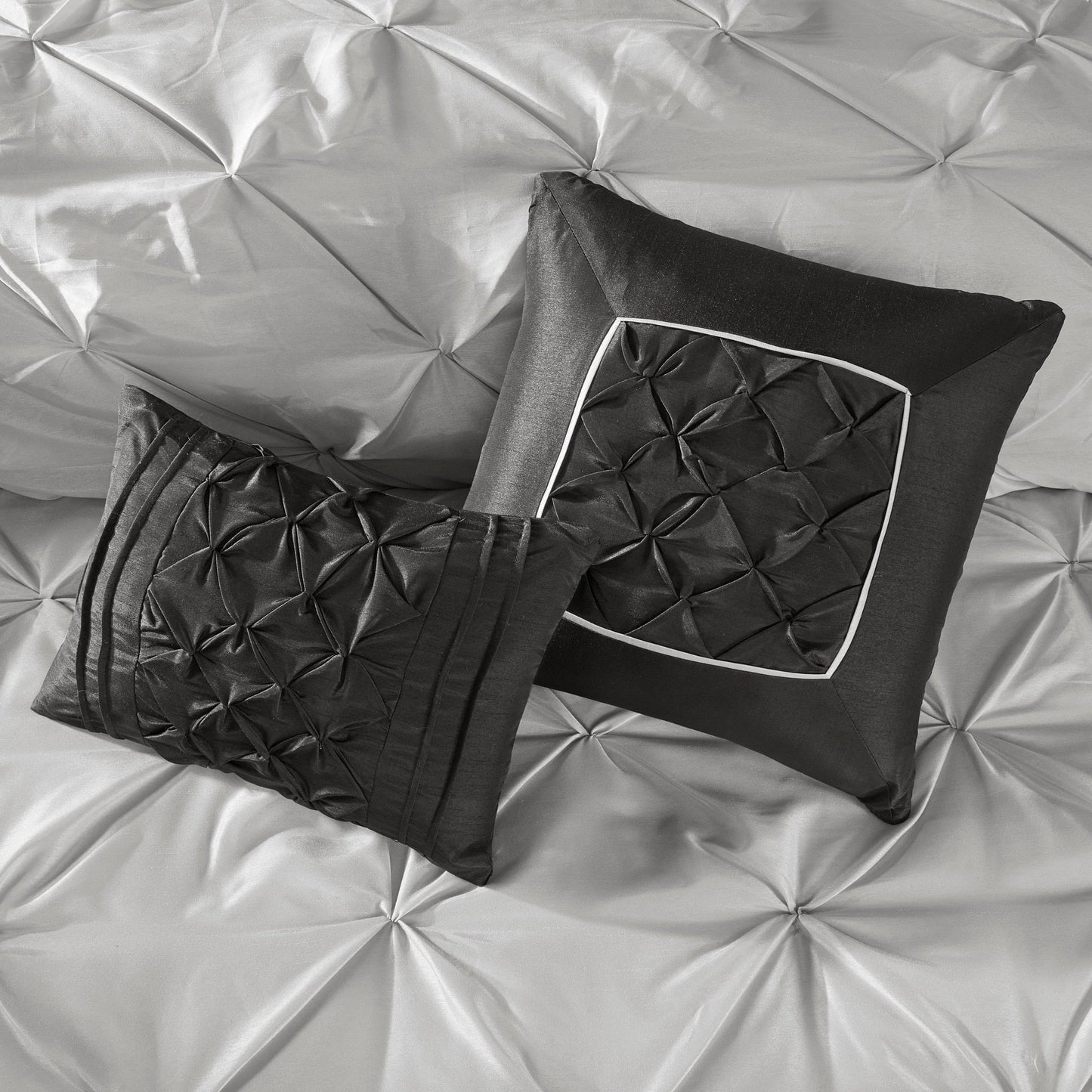 Madison Park Essentials Loretta Ensemble de 24 pièces avec rideaux et draps