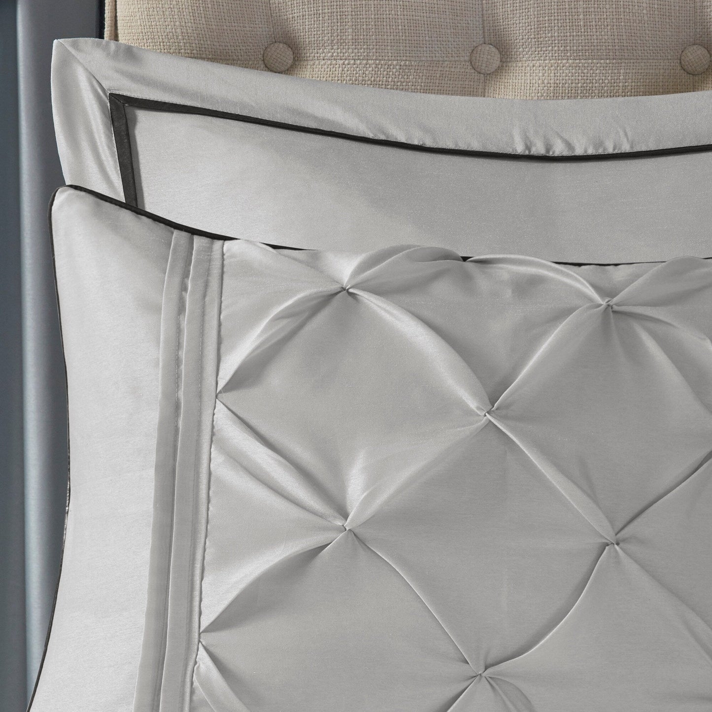 Madison Park Essentials Loretta Ensemble de 24 pièces avec rideaux et draps