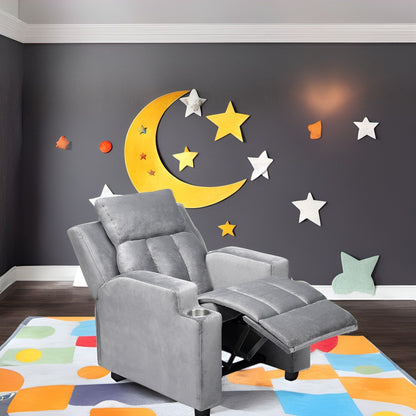 Sièges magiques pour princesses super-héros, fauteuil inclinable super luxueux pour enfants avec repose-pieds, appui-tête et 2 porte-gobelets