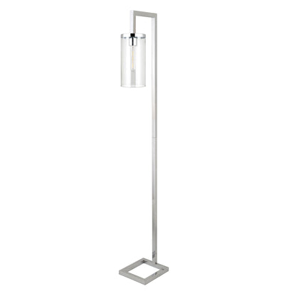Malva 67.75 Tall Floor Lamp with Glass Shade - 11 Wide
