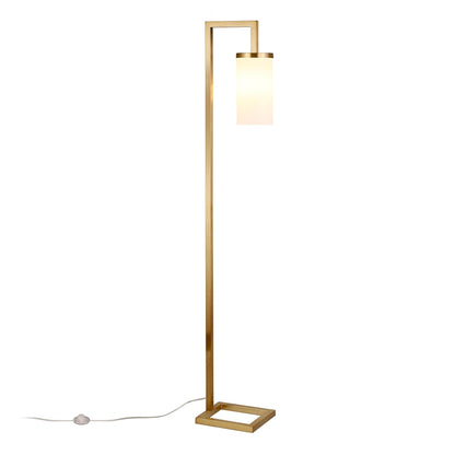Malva 67.75 Tall Floor Lamp with Glass Shade - 11 Wide