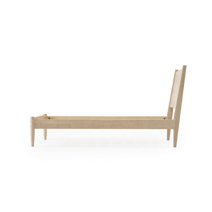 Lit à panneaux du milieu du siècle