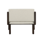 Fauteuil Milo Ivoire