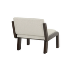 Fauteuil Milo Ivoire