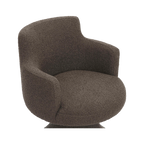 Chaise de salle à manger marron moka