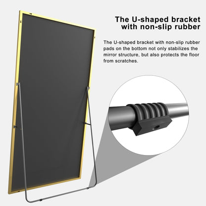 Modern Full Length Floor Mirror Freestanding Mirror