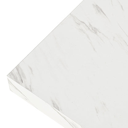 Modern Gold Console Sofa Table with Marbling Top for Entryway Hallway