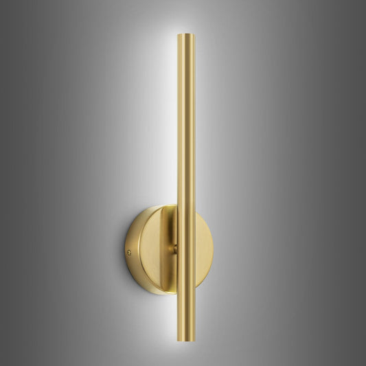 Modern Industrial Minimalist Metal LED Integrated Linear Strip Wall Light Sconce