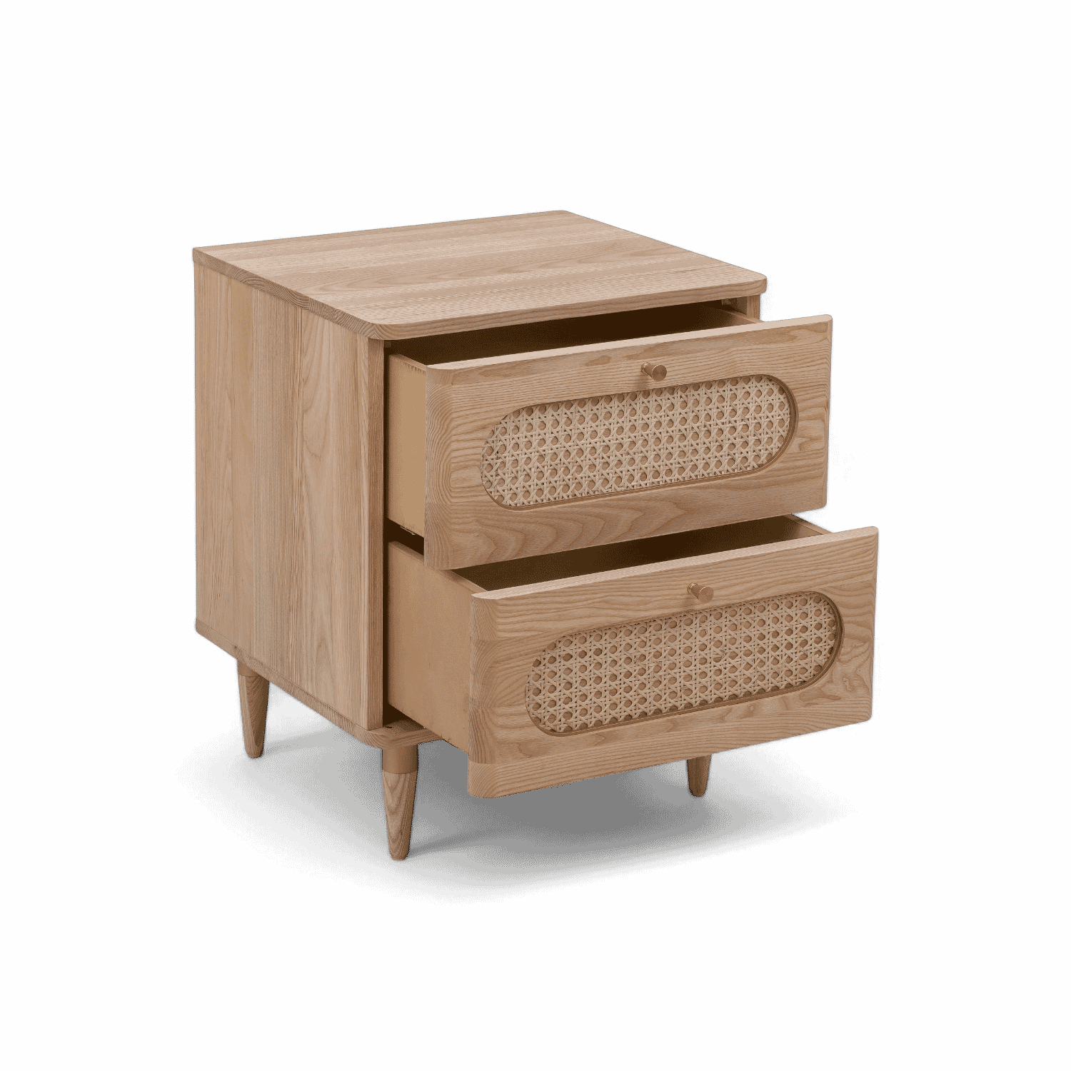 Table de chevet Frost en rotin naturel