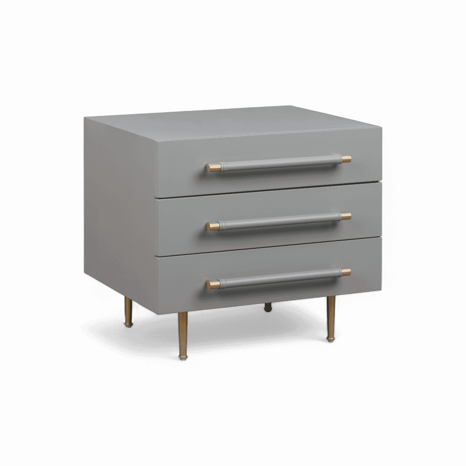 Table de chevet grise Glade