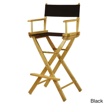 Natural Frame 30-inch Director's Chair