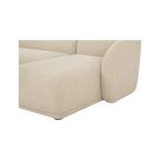 Canapé d'angle Nomad Beige Boucle