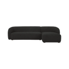 Canapé d'angle Nomad Black Boucle