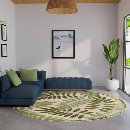 Nourison Alice Indoor/Outdoor Floral Area Rug