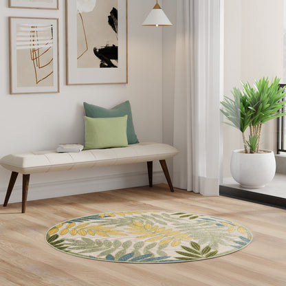 Nourison Alice Indoor/Outdoor Floral Area Rug