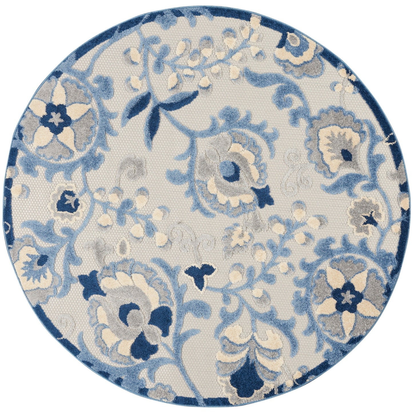 Nourison Alice Indoor/Outdoor Floral Area Rug