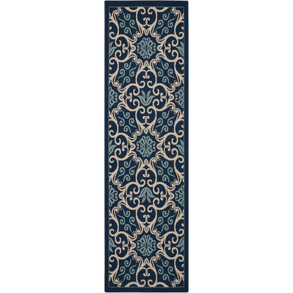 Nourison Caribbean Floral Geometric Indoor/Outdoor Area Rug