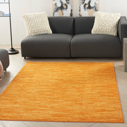 Nourison Essentials Solid Contemporary Indoor/Outdoor Area Rug
