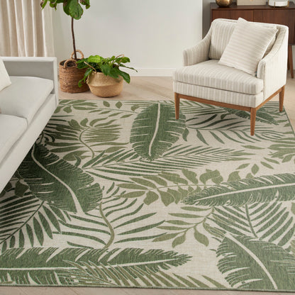 Nourison Garden Oasis Indoor/Outdoor Nature Area Rug