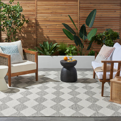 Nourison Positano Indoor/Outdoor Geometric Area Rug