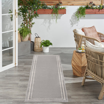 Nourison Sandy Indoor / Outdoor Solid Area Rug