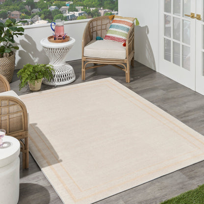 Nourison Sandy Indoor / Outdoor Solid Area Rug
