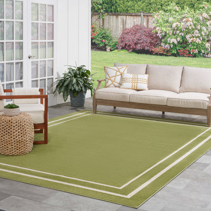 Nourison Sandy Indoor / Outdoor Solid Area Rug