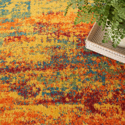 Nourison Sandy Indoor/Outdoor Abstract Area Rug