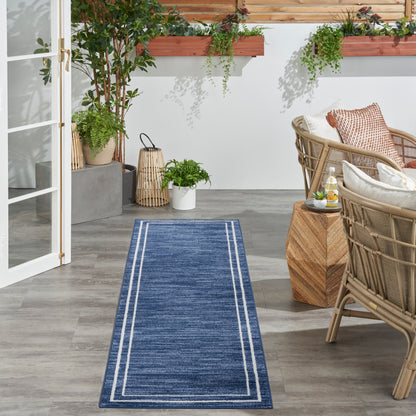 Nourison Sandy Indoor / Outdoor Solid Area Rug