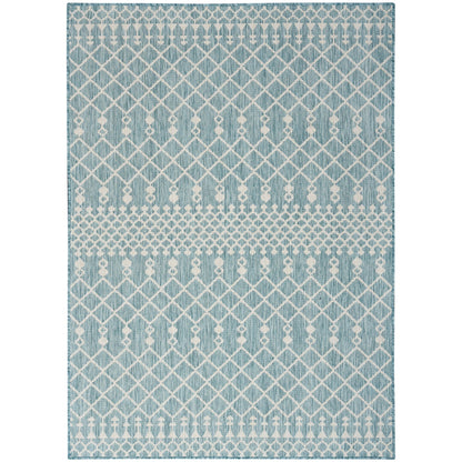 Nourison Selerno Indoor/Outdoor Moroccan Area Rug.