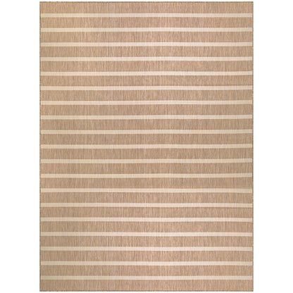 Nourison Selerno Indoor/Outdoor Striped Area Rug.