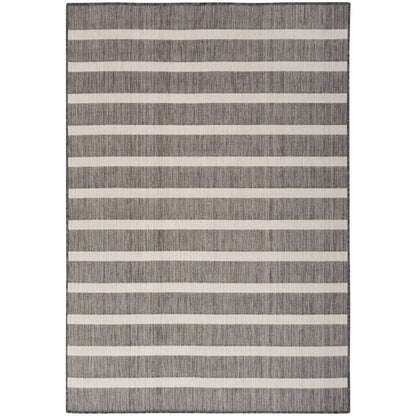 Nourison Selerno Indoor/Outdoor Striped Area Rug.