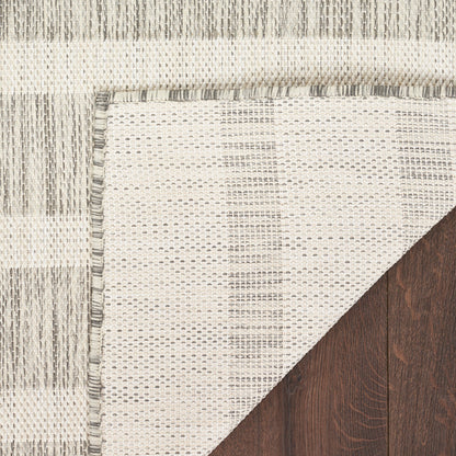 Nourison Selerno Indoor/Outdoor Striped Area Rug.