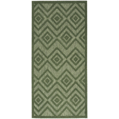 Nourison Versatile Indoor/Outdoor Geometric Flatweave Area Rug
