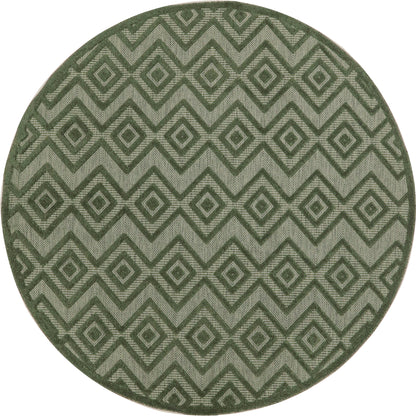 Nourison Versatile Indoor/Outdoor Geometric Flatweave Area Rug