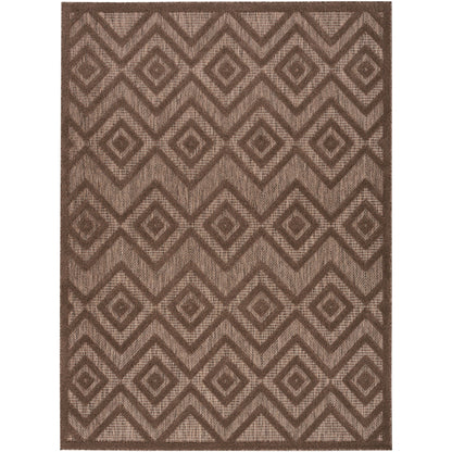 Nourison Versatile Indoor/Outdoor Geometric Flatweave Area Rug