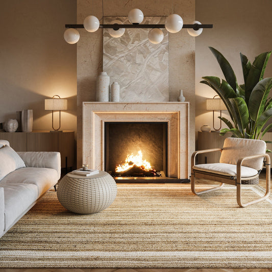 Nuloom Rikki Coastal Braided Jute Area Rug