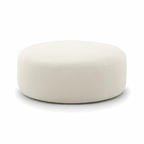 Pouf Boucle Crème Horizon