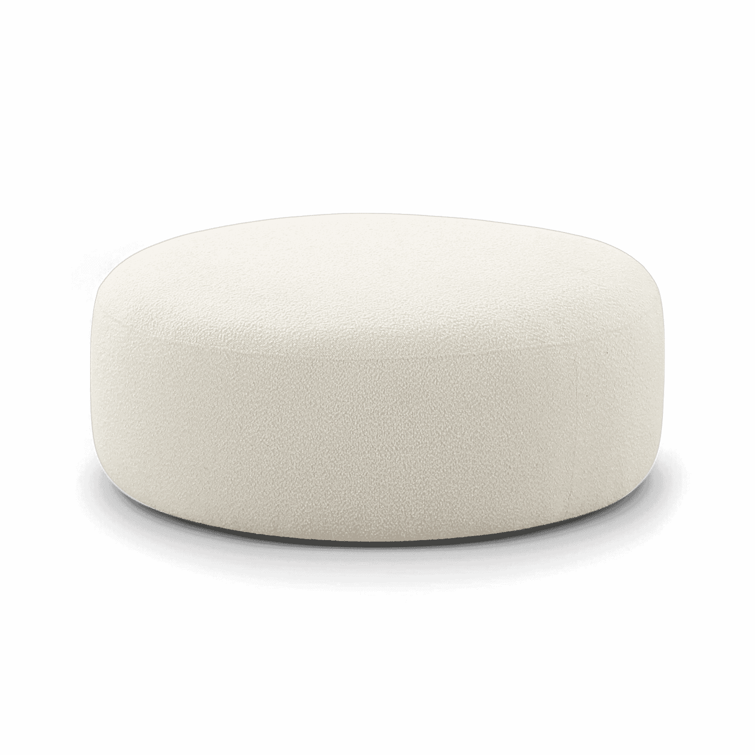 Pouf Boucle Crème Horizon