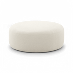 Pouf Boucle Crème Horizon