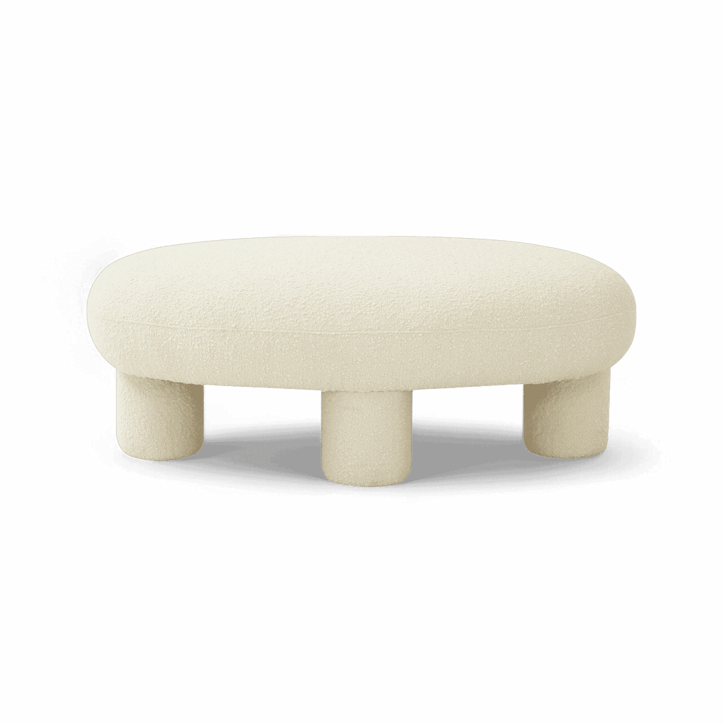 Ottoman Zest Boucle